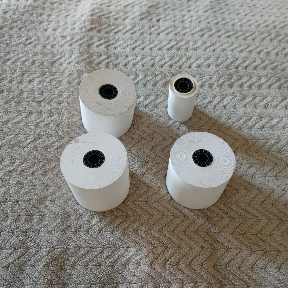 Calculator Spool + Paper rolls FOR SHARP QS2760H-2 Color ribbon printer